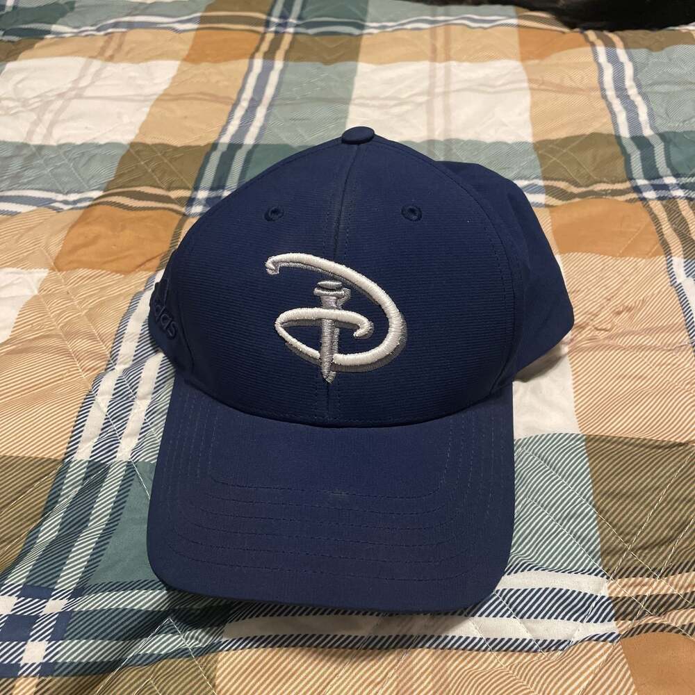 Disney Golf Tee "D" Classic Ahead Adjustable Hat